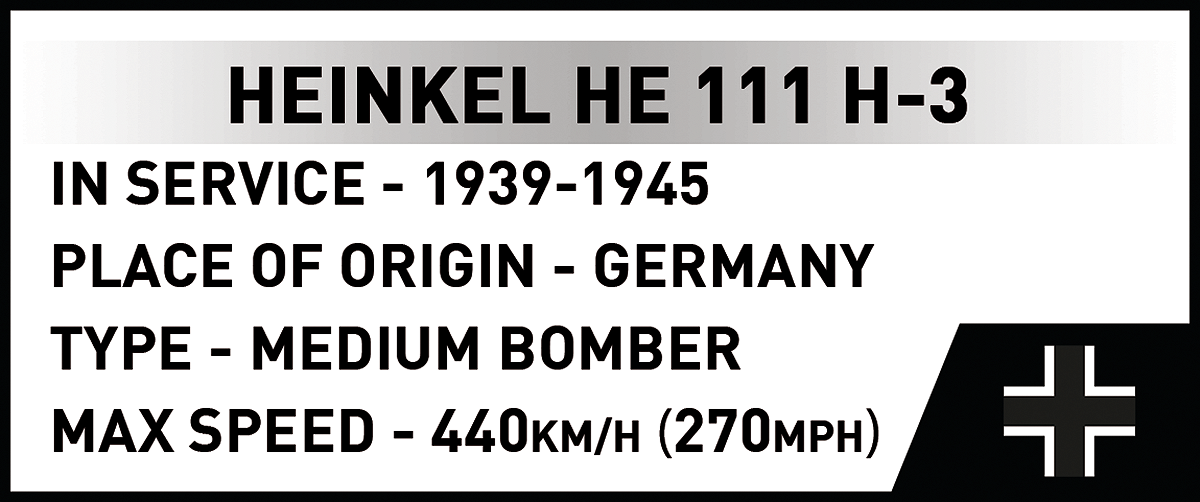 COBI 5772 Heinkel HE 111 H-3