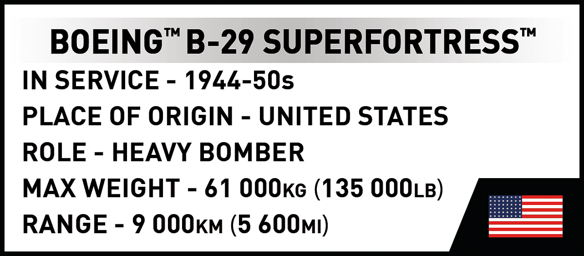 COBI 5774 Boeing B-29 Superfortress