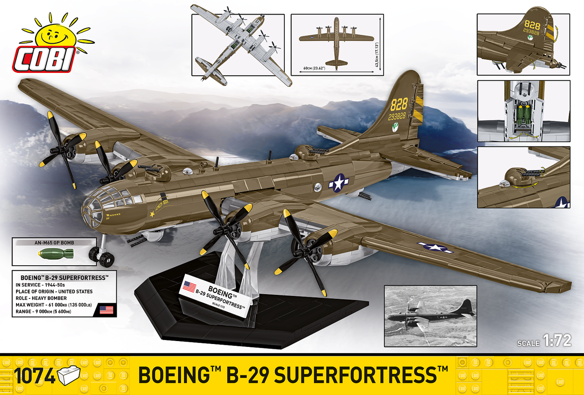 COBI 5774 Boeing B-29 Superfortress