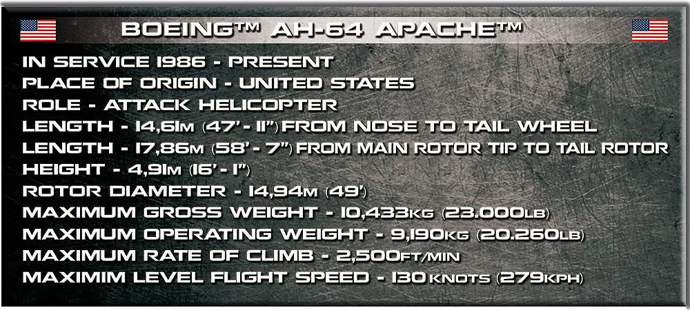 COBI 5808 AH-64 Apache