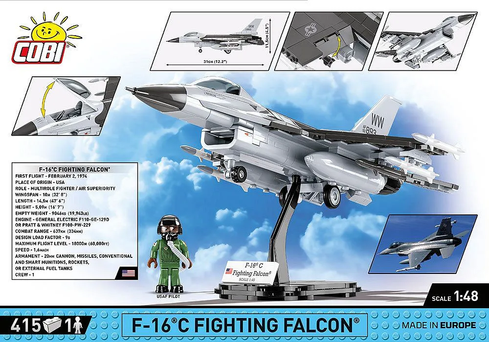 COBI 5813 F-16C Fighting Falcon