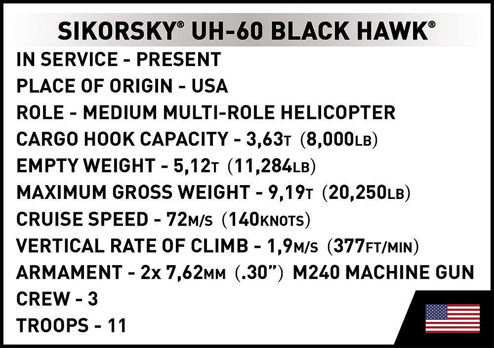 COBI 5817 Sikorsky UH-60 Black Hawk