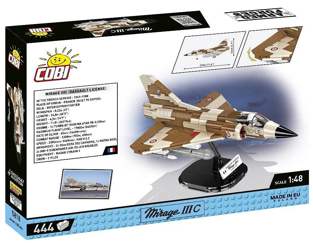COBI 5818 Mirage IIIC Vexin