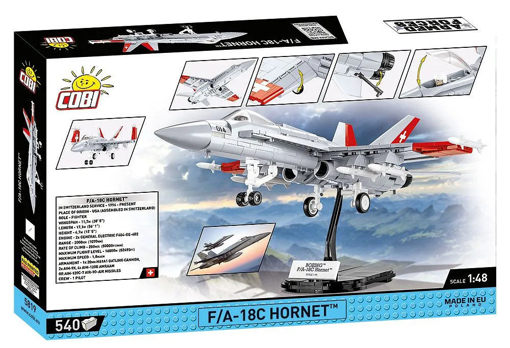COBI 5819 F/A-18C Hornet Swiss Air Force