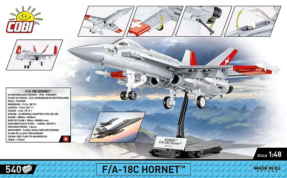COBI 5819 F/A-18C Hornet Swiss Air Force