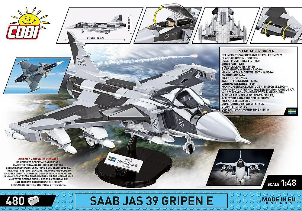 COBI 5820 Saab JAS 39 Gripen E