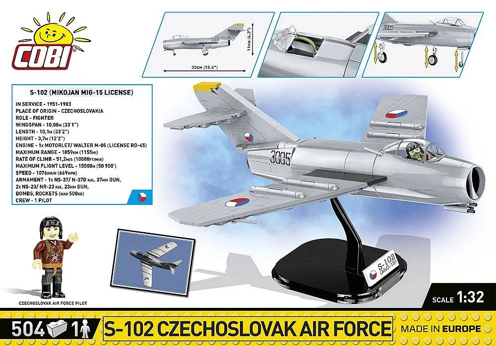 COBI 5821 S-102 Tschechoslowakische Luftwaffe