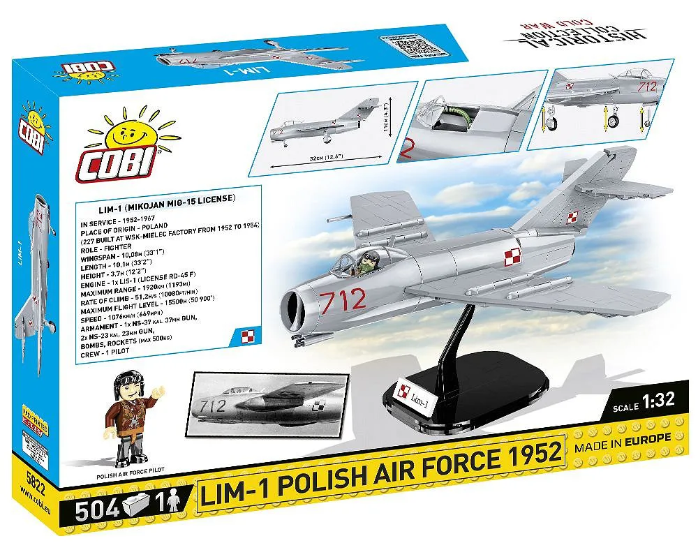 COBI 5822 Lim-1 Polish Air Force 1952