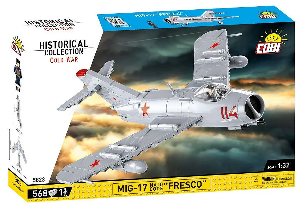 COBI 5823 MiG-17 NATO Code "Fresco