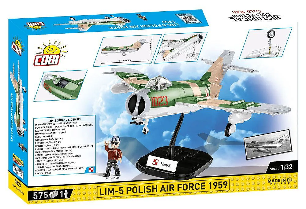 COBI 5824 Lim-5 Polish Air Force 1959