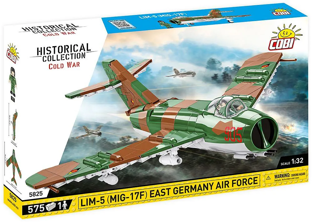 COBI 5825 Lim-5 (MiG-17F) Luftwaffe der DDR