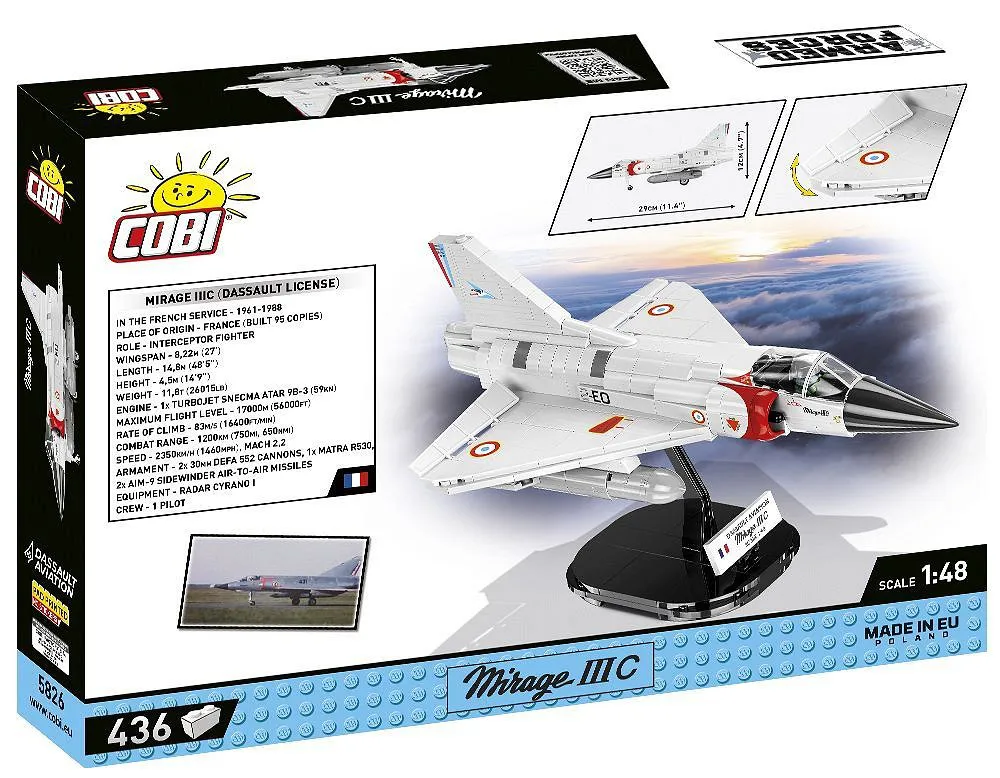 COBI 5826 Mirage IIIC Cigognes