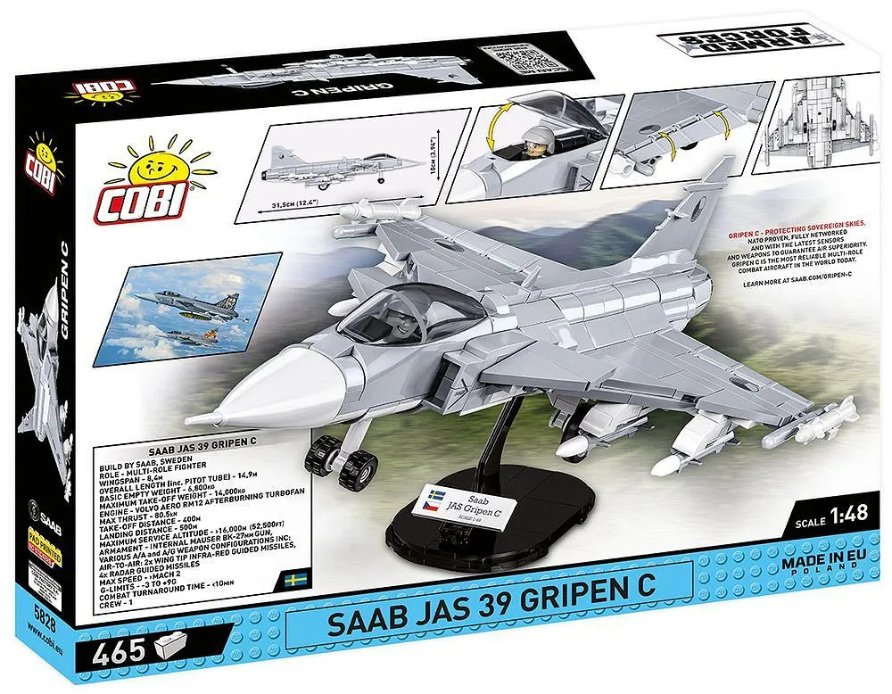 COBI 5828 Saab JAS 39 Gripen C