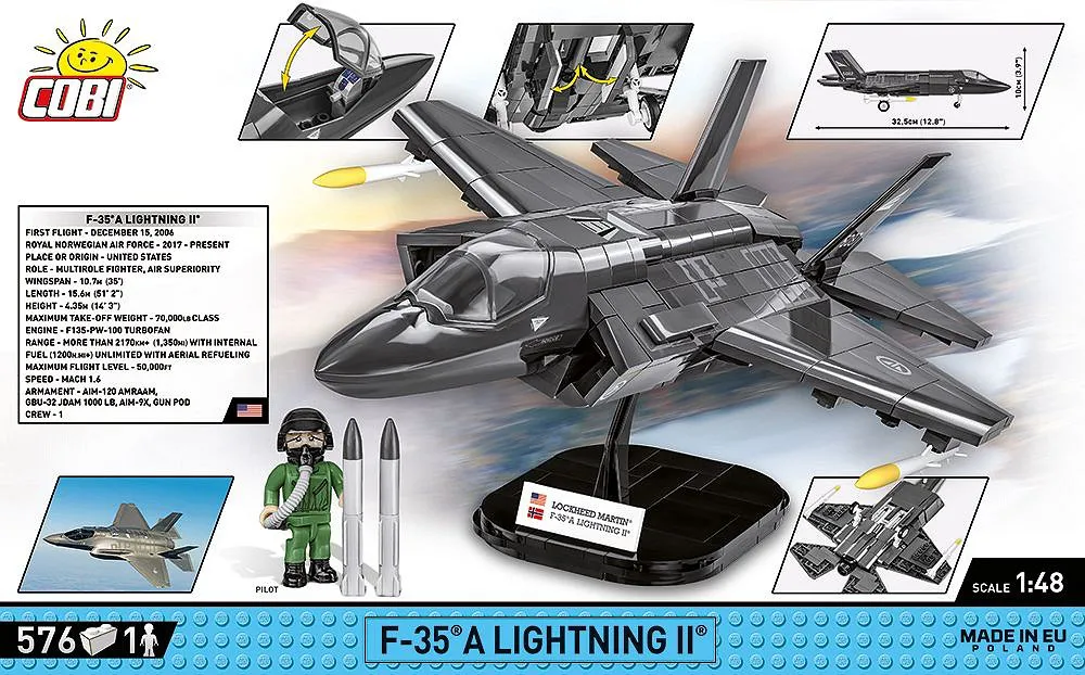 COBI 5831 F-35A Lightning II