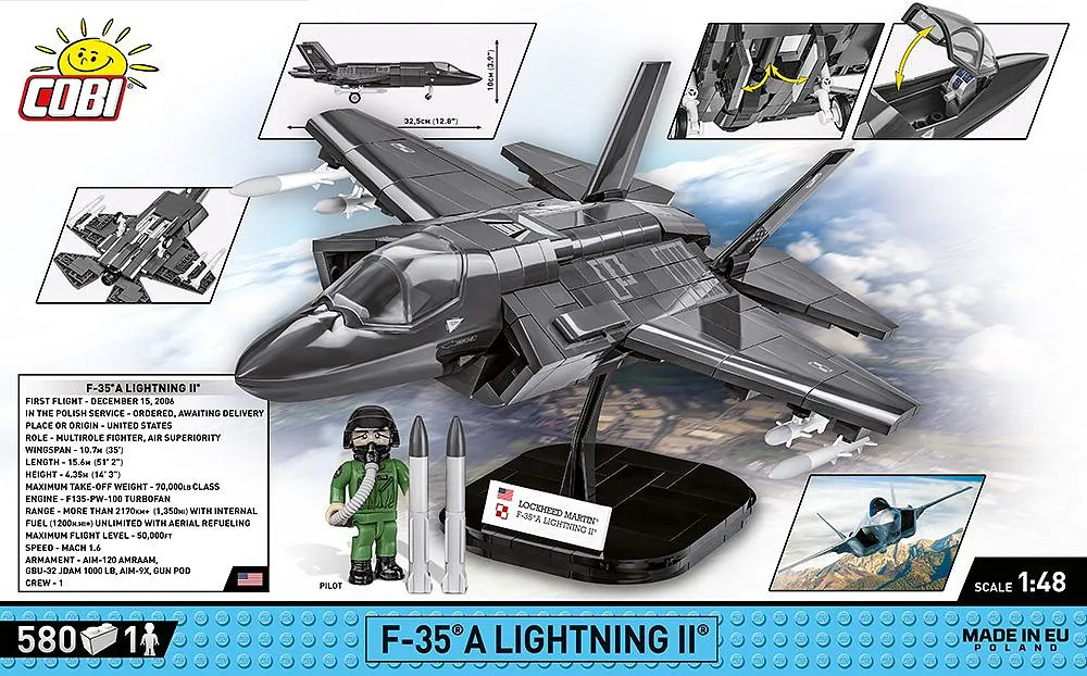 COBI 5832 F-35A Lightning II Poland