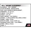 COBI 5835 Bell-Boeing V-22 Osprey Erstausgabe des Erstflugs