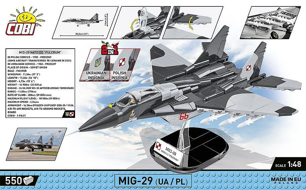 COBI 5840 MiG-29 (UA/PL)