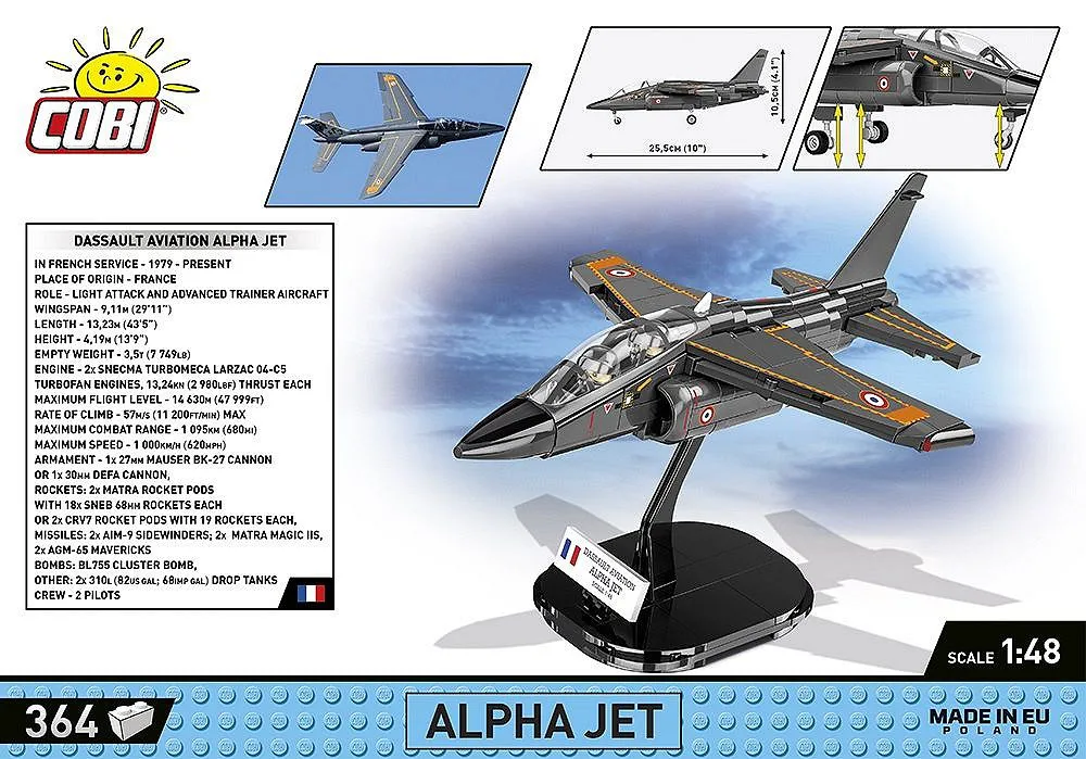 COBI 5842 Alpha Jet