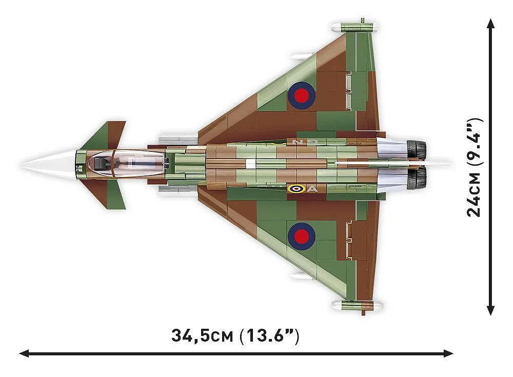 COBI 5843 Eurofighter Typhoon FGR4 "GiNA