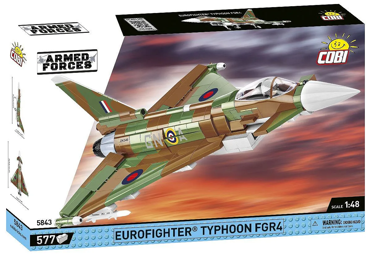 COBI 5843 Eurofighter Typhoon FGR4 "GiNA