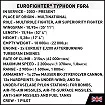 COBI 5843 Eurofighter Typhoon FGR4 "GiNA