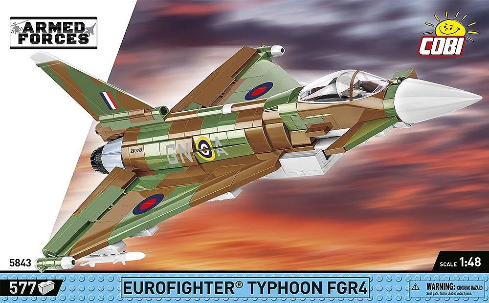 COBI 5843 Eurofighter Typhoon FGR4 "GiNA