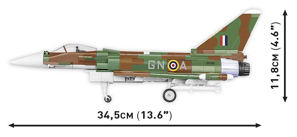 COBI 5843 Eurofighter Typhoon FGR4 "GiNA