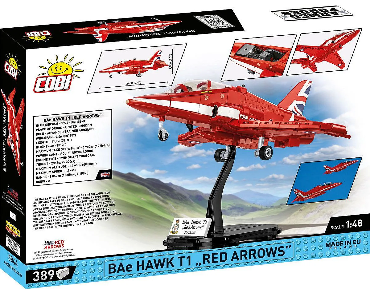 COBI 5844 BAe Hawk T1 Red Arrows