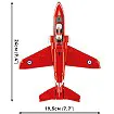 COBI 5844 BAe Hawk T1 Red Arrows