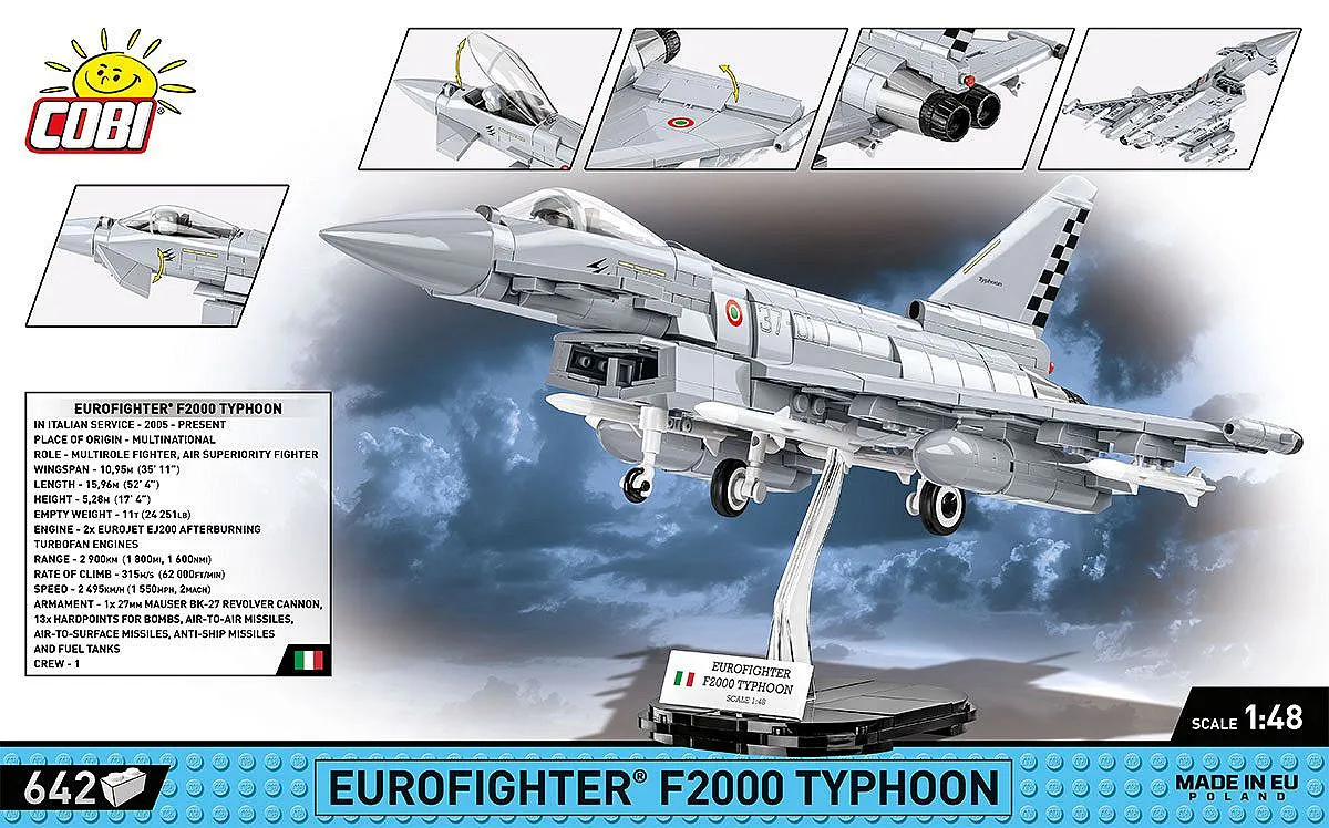COBI 5849 Eurofighter F2000 Typhoon