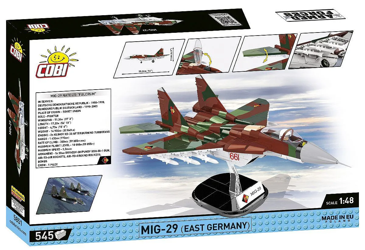 COBI 5851 MiG-29 (East Germany)