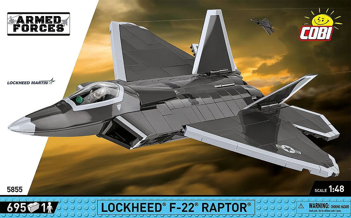 COBI 5855 Lockheed F-22 Raptor