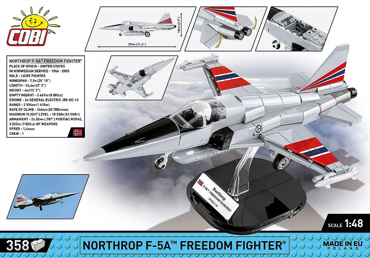 COBI 5858 Northrop F-5A Freedom Fighter