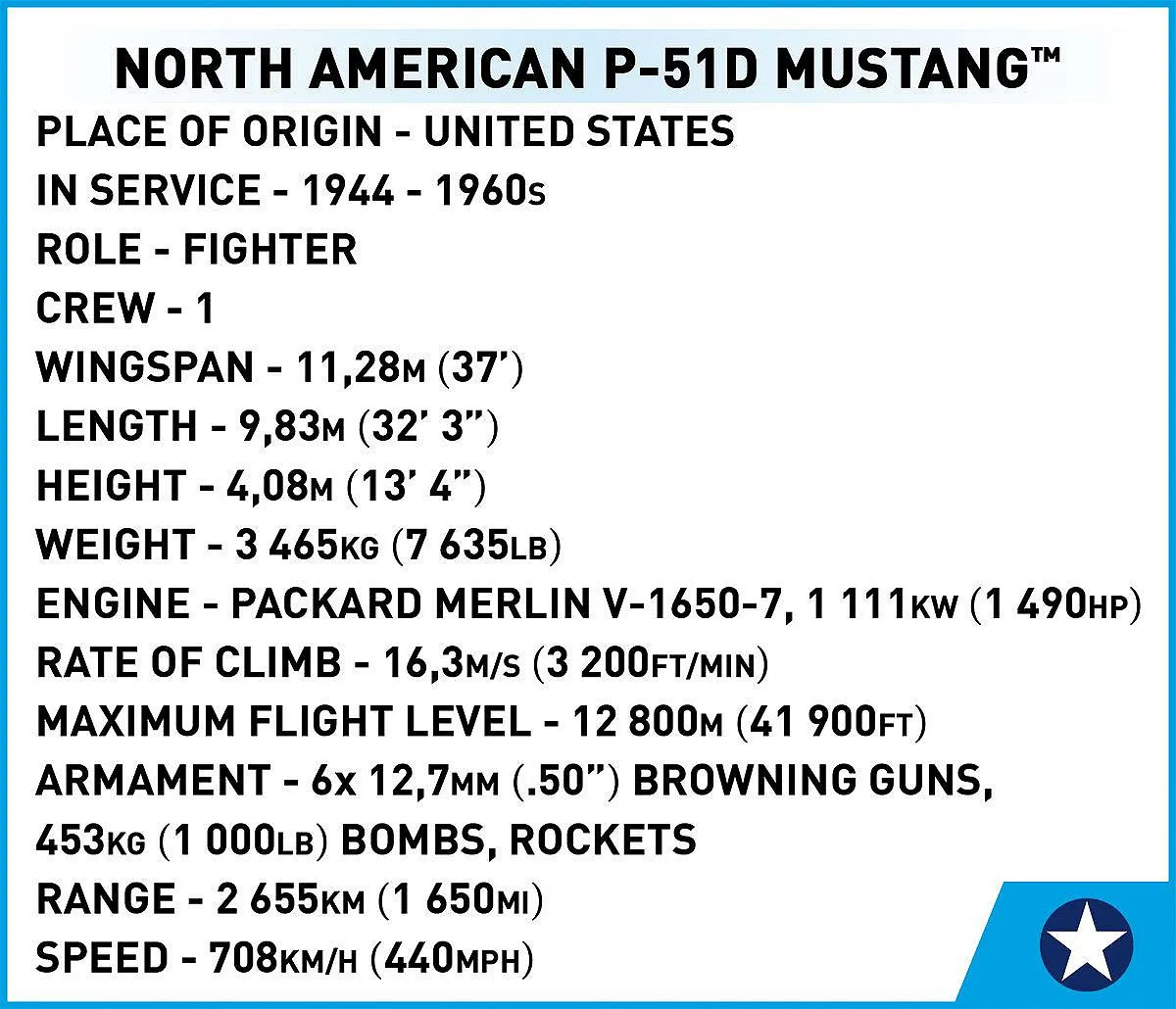 COBI 5860 P-51D Mustang™