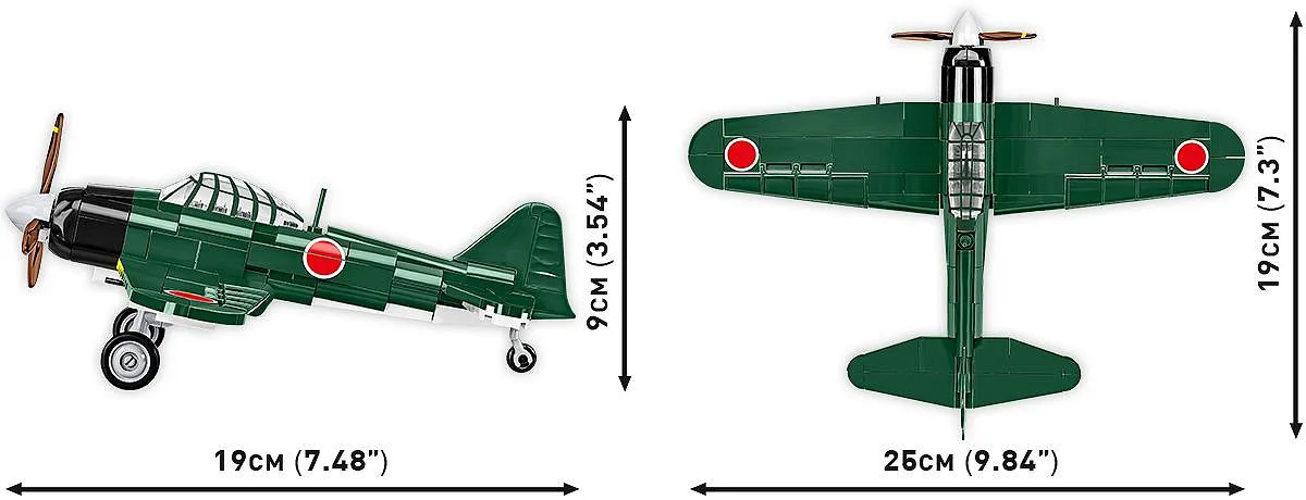 COBI 5861 Mitsubishi A6M2 "Zero