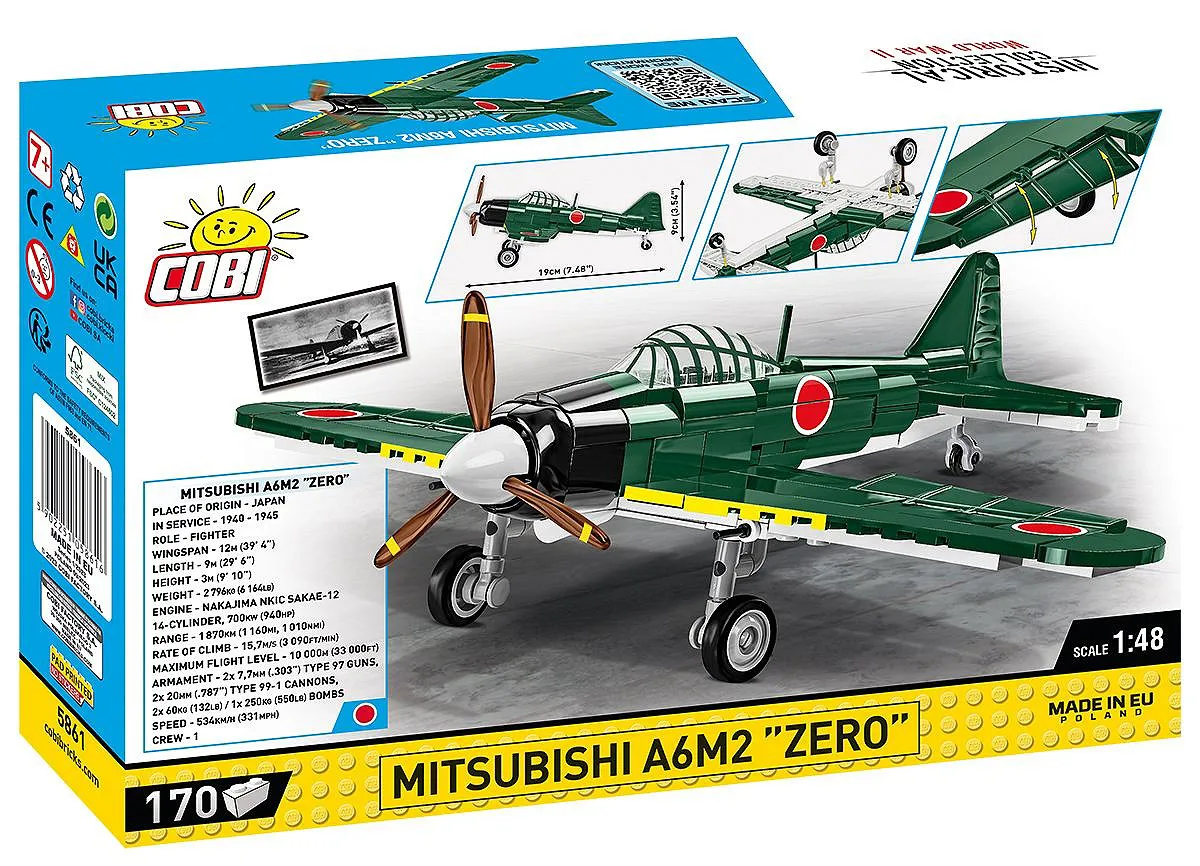 COBI 5861 Mitsubishi A6M2 "Zero