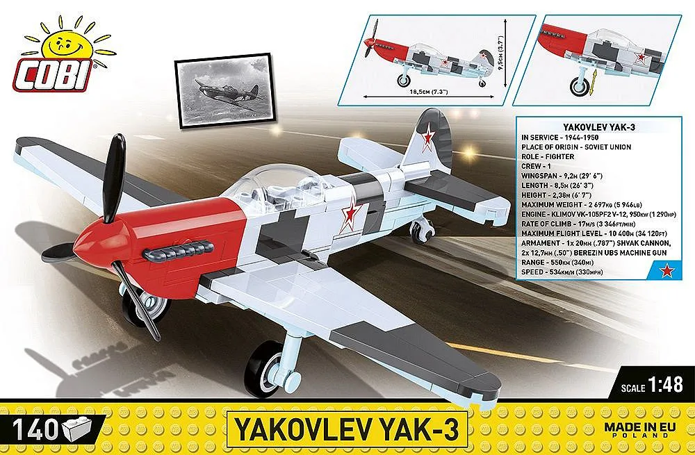 COBI 5862 Yakovlev Yak-3