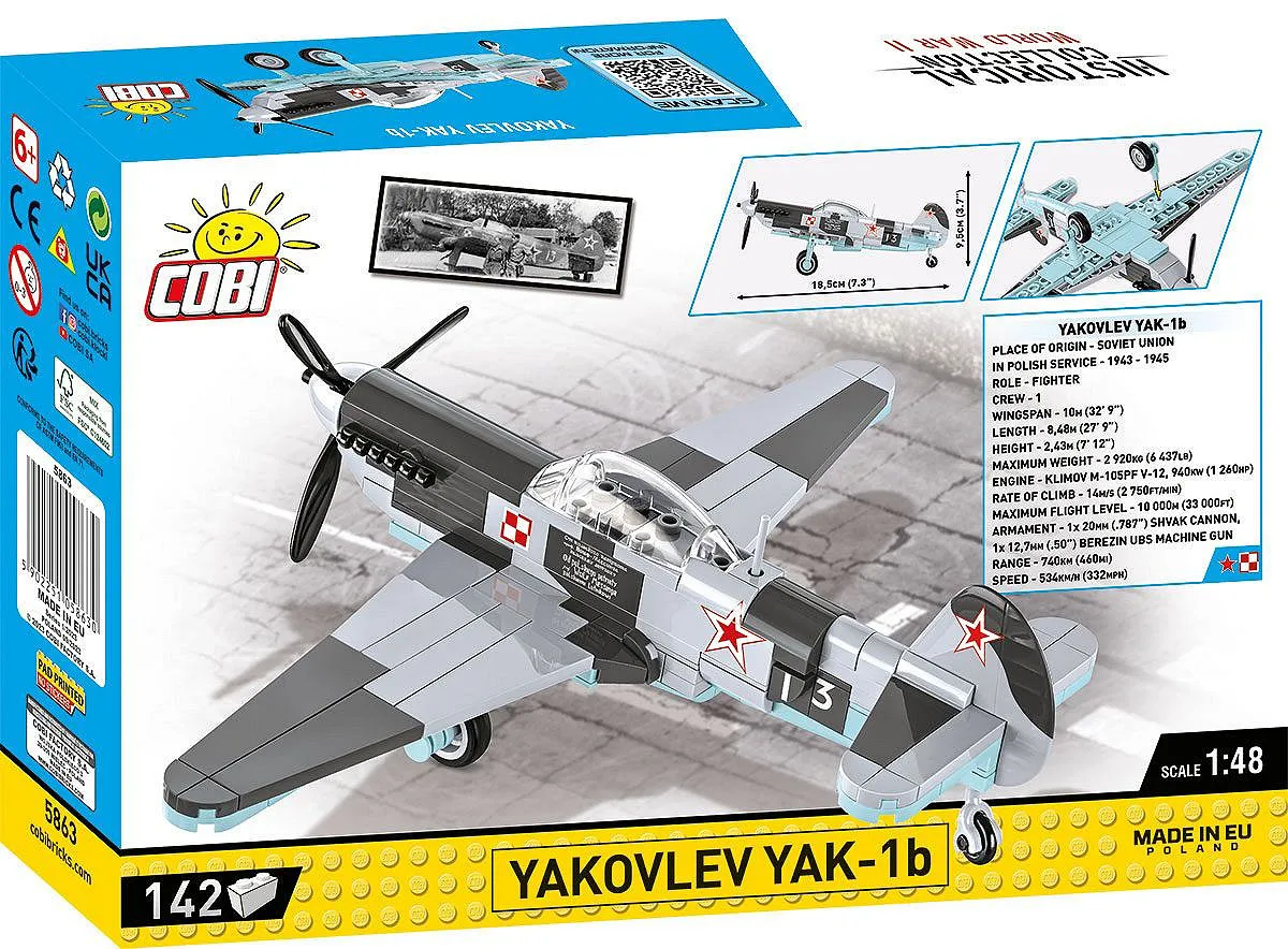 COBI 5863 Yakovlev Yak-1b