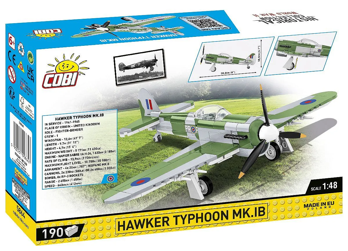 COBI 5864 Hawker Typhoon Mk.1B