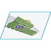 COBI 5865 Spitfire Mk. XVI Bubbletop