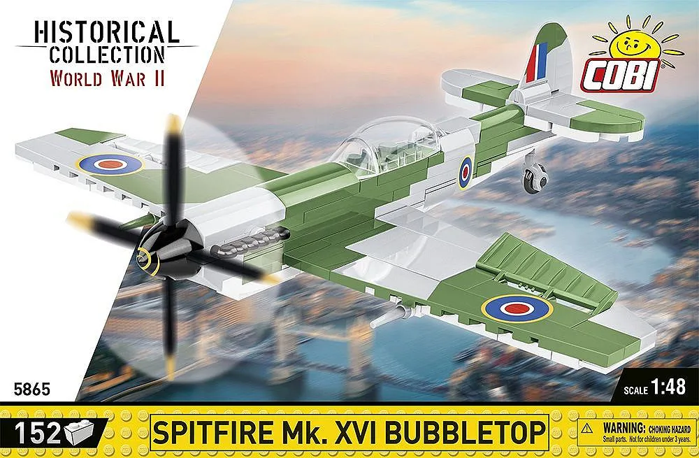 COBI 5865 Spitfire Mk. XVI Bubbletop