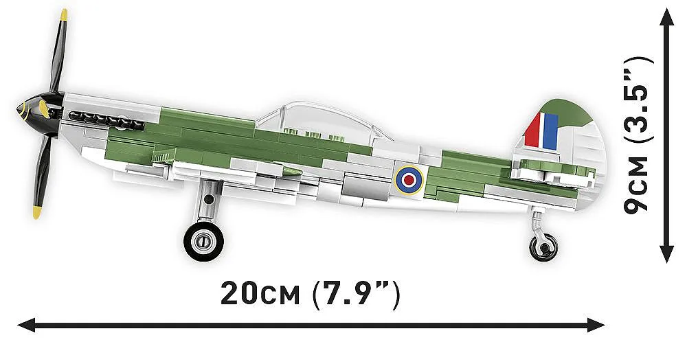 COBI 5865 Spitfire Mk. XVI Bubbletop