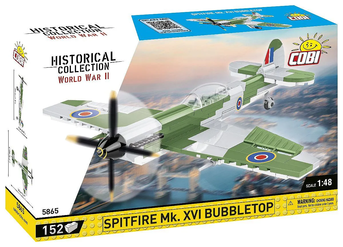 COBI 5865 Spitfire Mk. XVI Bubbletop