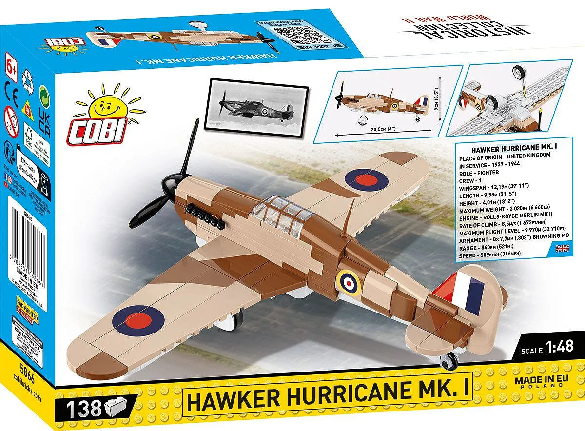 COBI 5866 Hawker Hurricane Mk.1