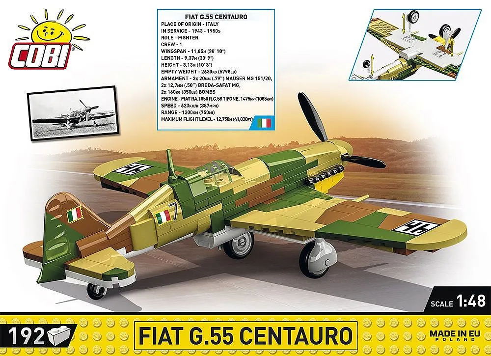 COBI 5867 Fiat G.55 Centauro