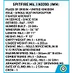 COBI 5868 Spitfire Mk. I N3200 - Imperial War Museum Duxford