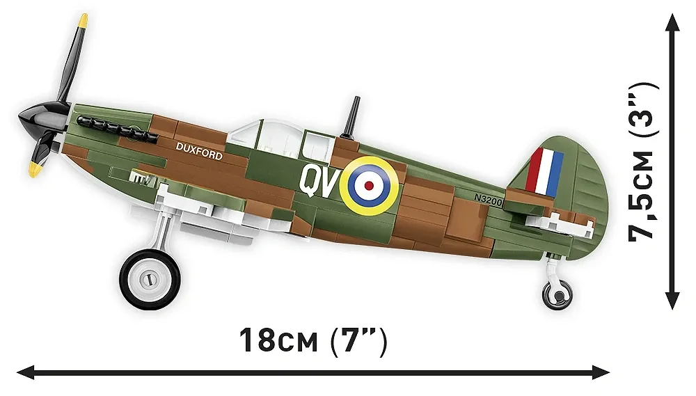 COBI 5868 Spitfire Mk. I N3200 - Imperial War Museum Duxford