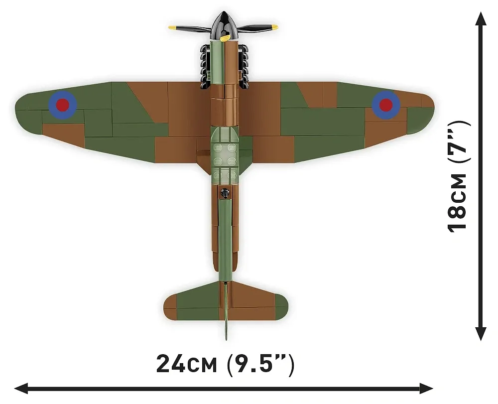 COBI 5868 Spitfire Mk. I N3200 - Imperial War Museum Duxford