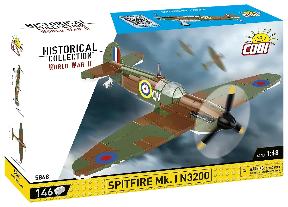 COBI 5868 Spitfire Mk. I N3200 - Imperial War Museum Duxford