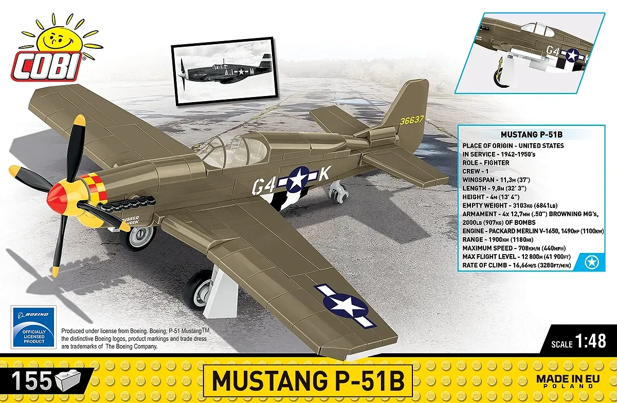 COBI 5869 Mustang P-51B